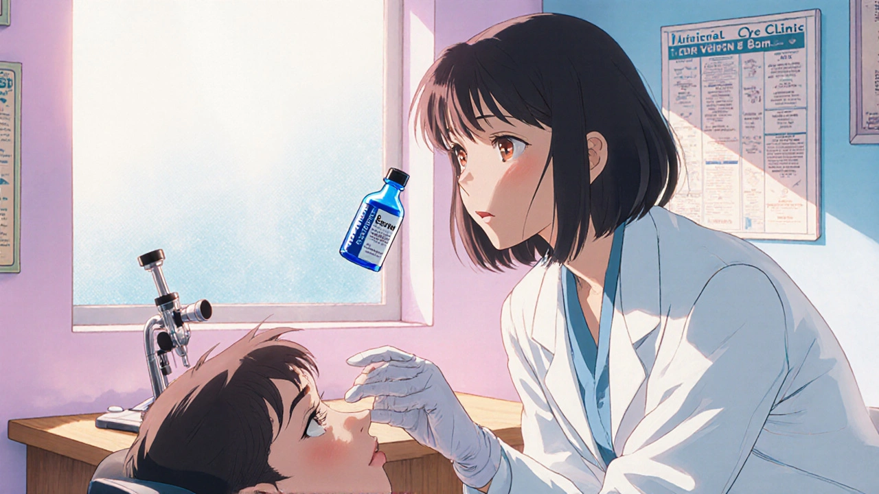 ベシバンス（ベシフロキサシン）と主な眼科用抗菌点眼薬の比較