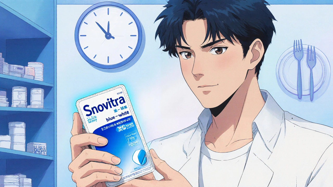 Snovitra（バレンドラフィル）と他のED治療薬を徹底比較