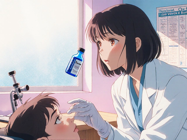 ベシバンス（ベシフロキサシン）と主な眼科用抗菌点眼薬の比較