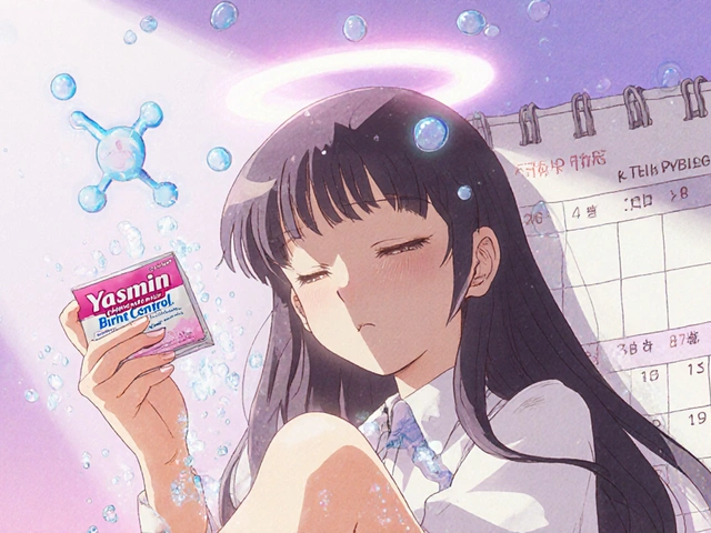 ヤスミン（エチニルエストラジオール・ドロスピレノン）と他の避妊薬の比較