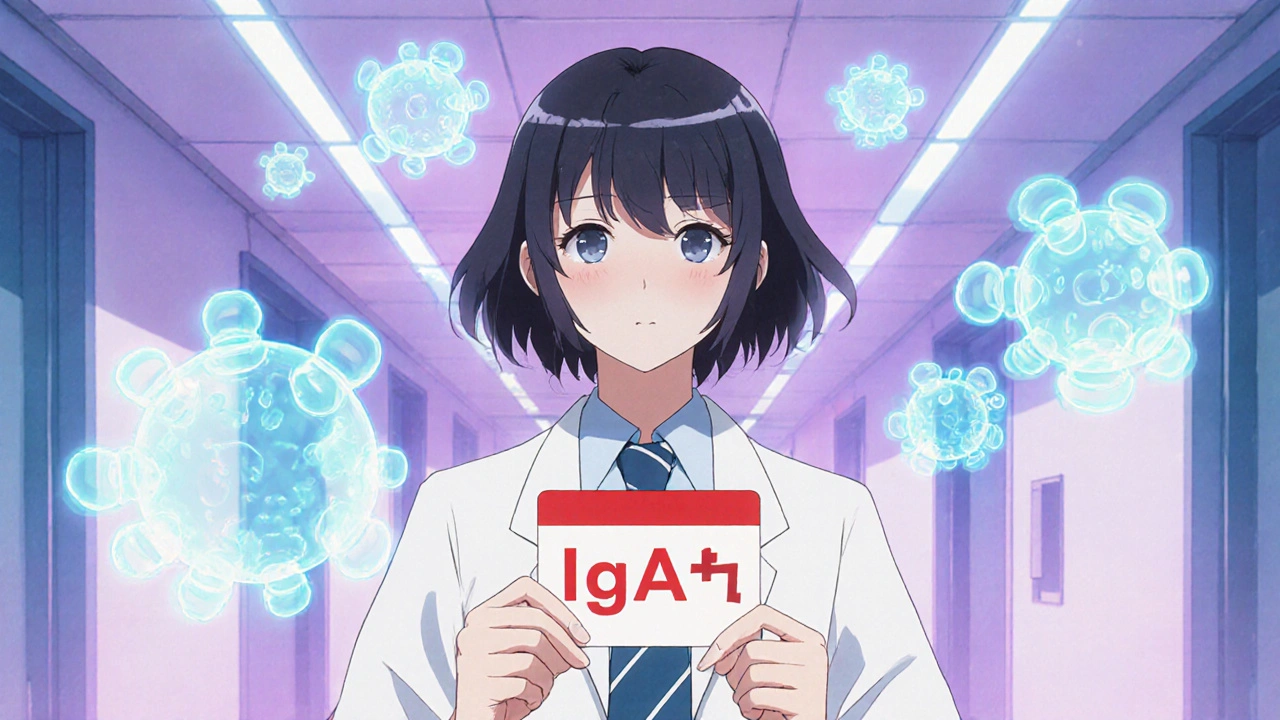 IgA欠損症：免疫異常と輸血時の注意点