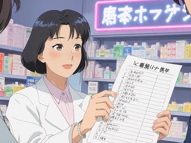 薬の相互作用を防ぐための完全な服薬リストの共有方法