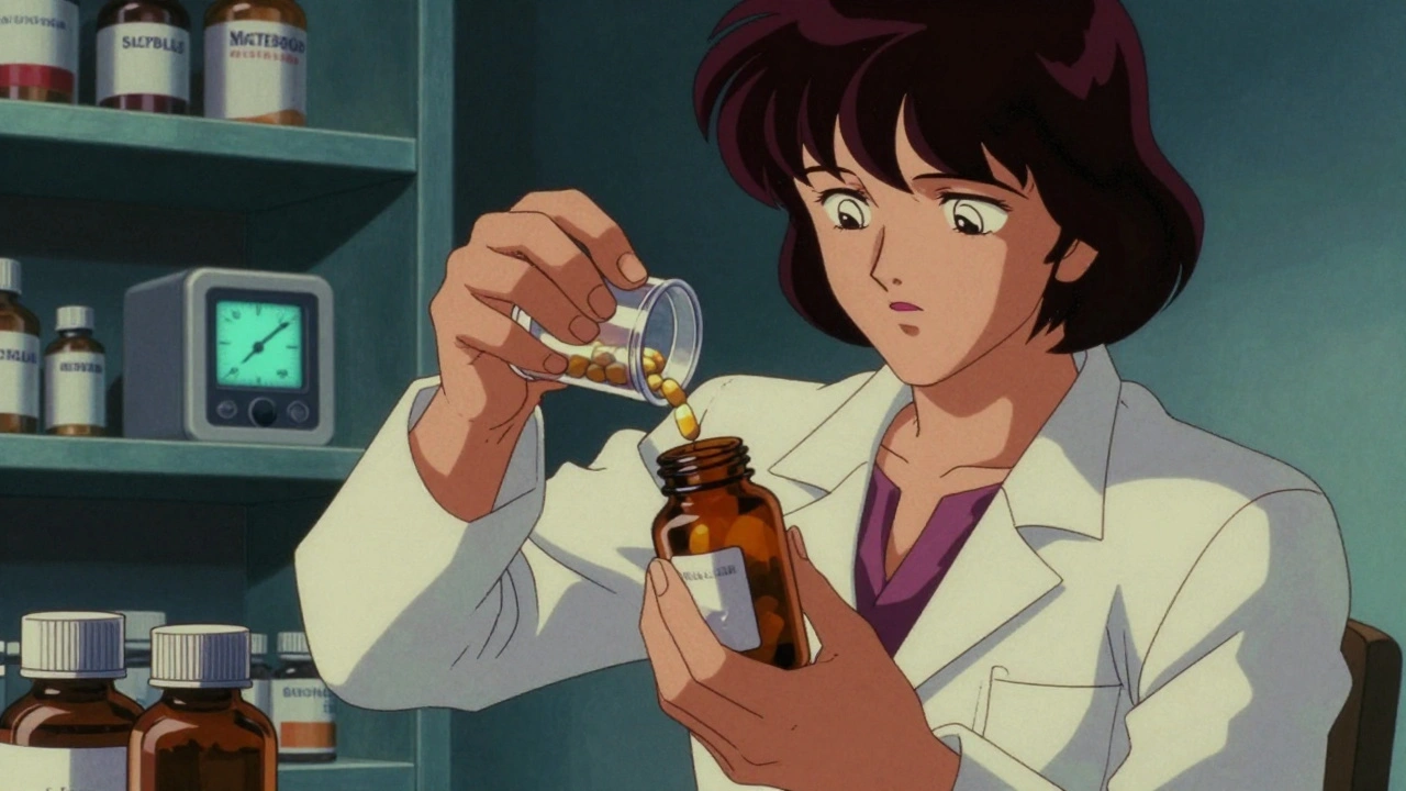 レパッケージ薬やピルボックスの安定性を評価する方法