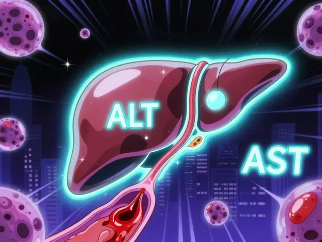 肝機能検査：ALT、AST、ビリルビンの意味と読み方