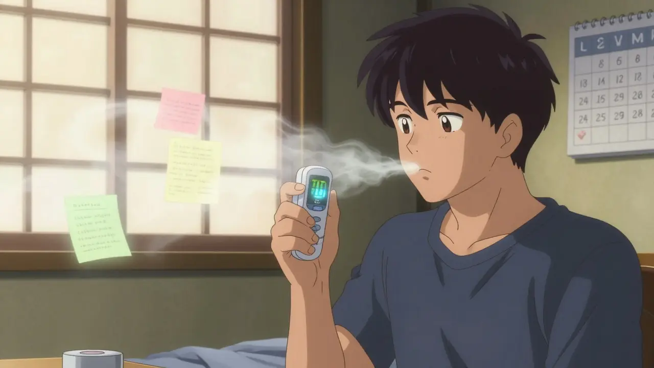 アスティマのピークフロー測定：毎日の計測法と基準値の活用