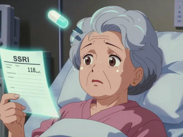 SSRIによる低ナトリウム血症：混乱や意識障害のリスク