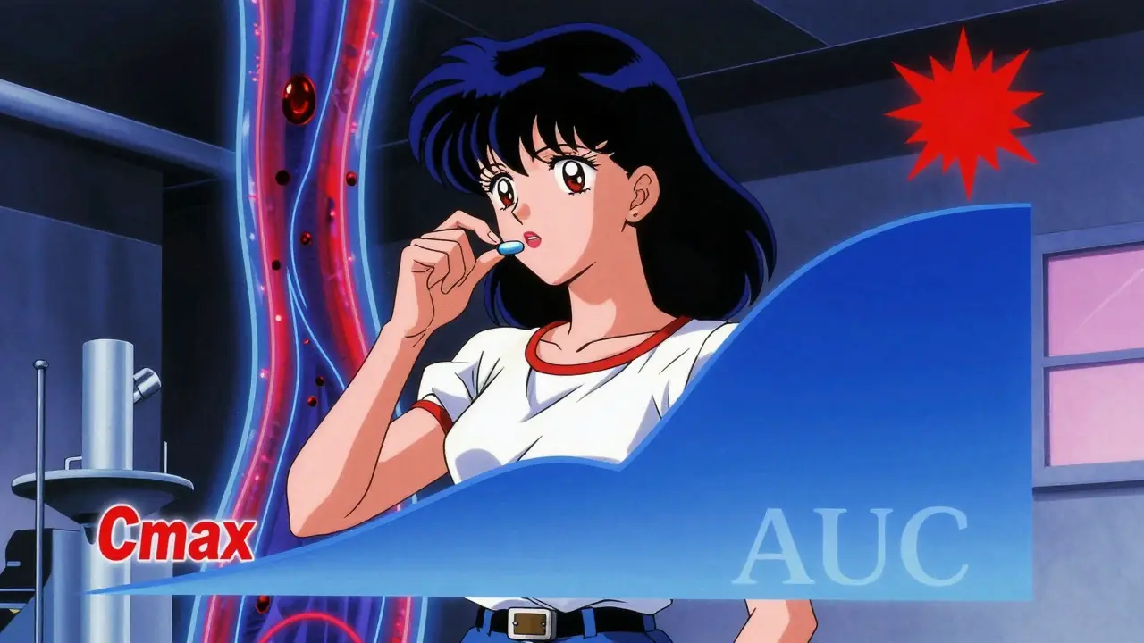 バイオエクイバレンスのCmaxとAUC：ジェネリック薬の安全性と効果の基準を解説