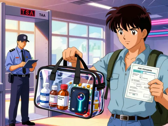 旅行中の薬の安全な保管方法：温度管理から空港検査まで