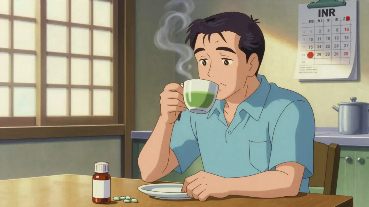 緑茶とワーファリン：血液凝固とINRへの影響