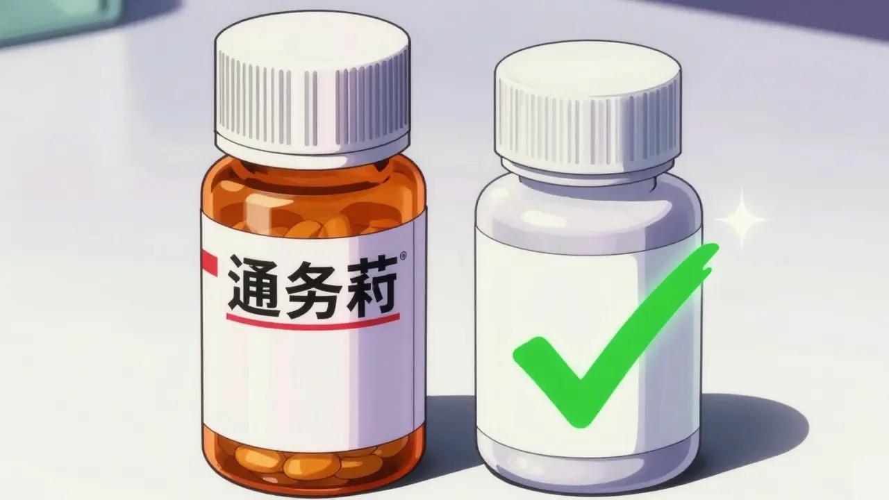 ジェネリック医薬品と先発品の比較